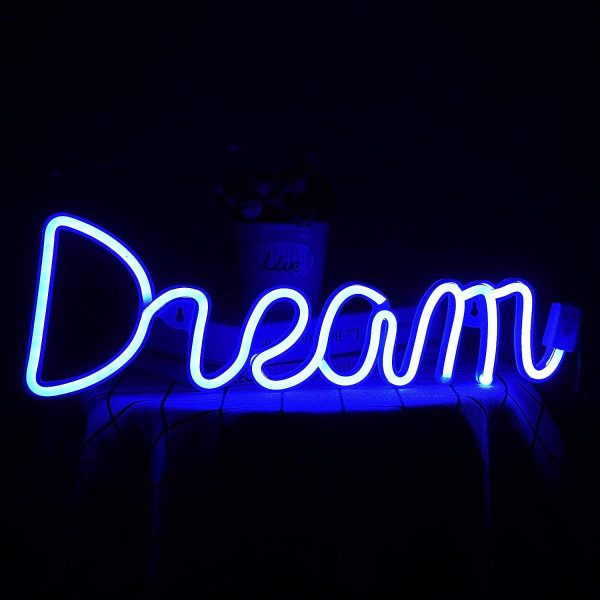 Dream neon sign