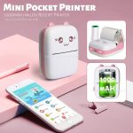 Inkless Rechargeable Cat Thermal Printer