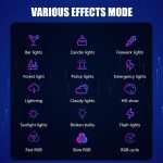 Rechargeable LED Video Light RGB Camera Light