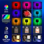 Rechargeable LED Video Light RGB Camera Light