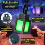 Minecraft Pixelated Lantern Night Light