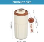 Vacuum Insulated Coffee Mug with Temperature Display