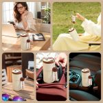 Vacuum Insulated Coffee Mug with Temperature Display