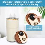 Vacuum Insulated Coffee Mug with Temperature Display